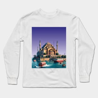 Ayasofya Camii | Fantasy Art Long Sleeve T-Shirt